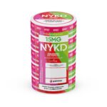 NYKD USA - Premium Nicotine Pouches - Strawberry Watermelon | 5-Pack Sleeve - Image 4