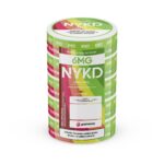 NYKD USA - Premium Nicotine Pouches - Crisp Apple | 5-Pack Sleeve