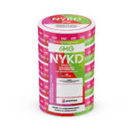 NYKD POUCH USA - Premium Nicotine Pouches - Strawberry Watermelon | 5-Pack Sleeve - Image 2